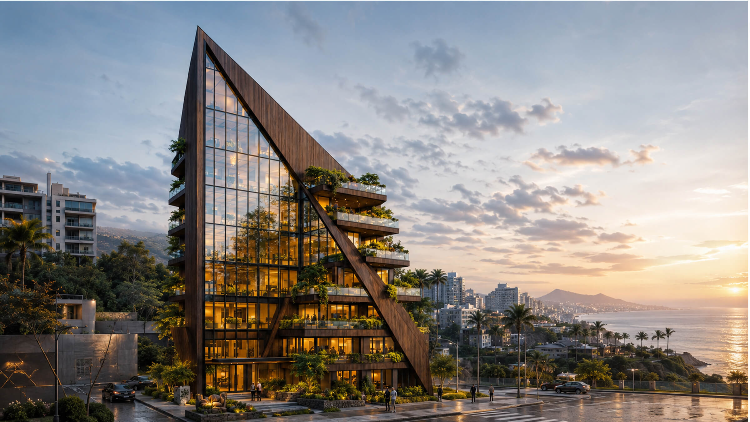 Edificio de oficinas en Lima, Perú