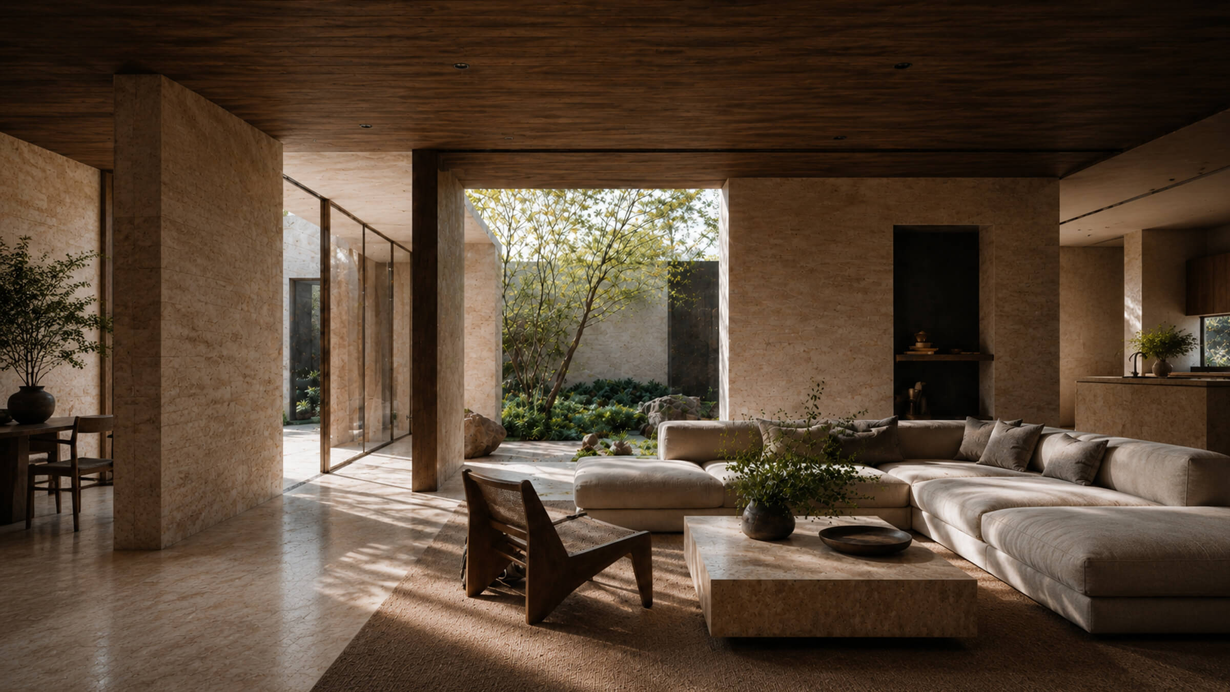 Interior de vivienda en Loja, Ecuador